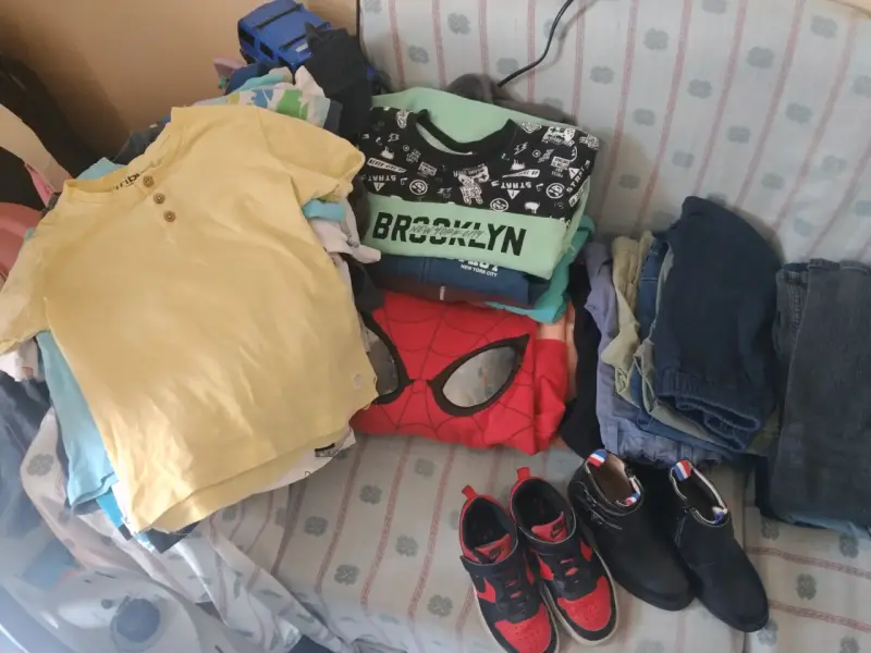 Lote de ropa niño talla 6 a 8 años - 2