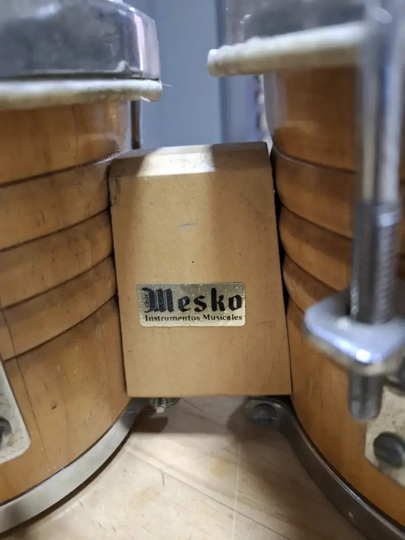 Bongos de madera Mesko en buen estado - 3