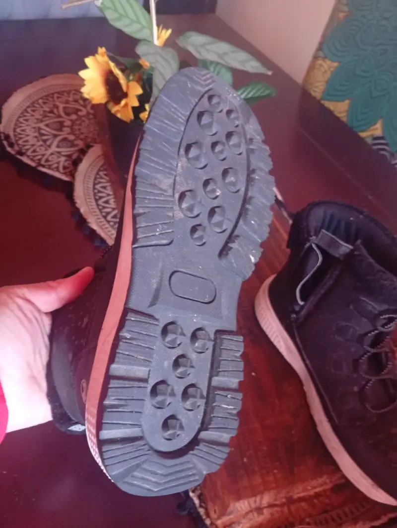 Botas de invierno negras con forro polar - 2