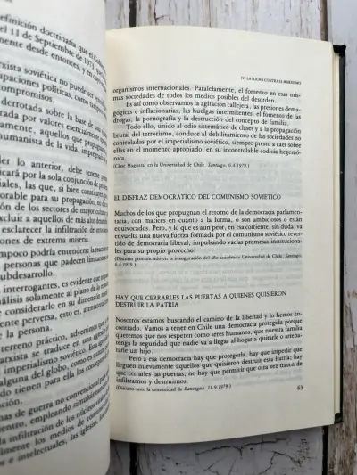 'Pinochet: Patria y Democracia Editorial Andrés B - miniatura 4