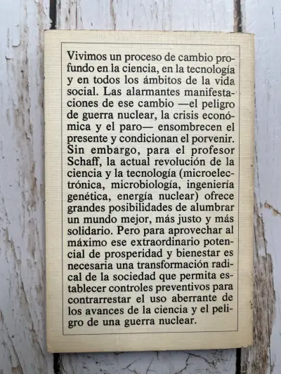 Libro '¿Qué Futuro Nos Aguarda?' de Adam Schaff - miniatura 3