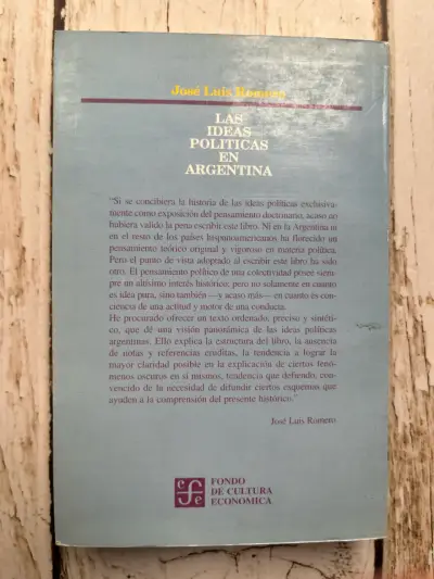 Las Ideas Políticas en Argentina de José Lu - miniatura 3