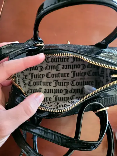 Bolso de mano Juicy Couture negro - miniatura 4