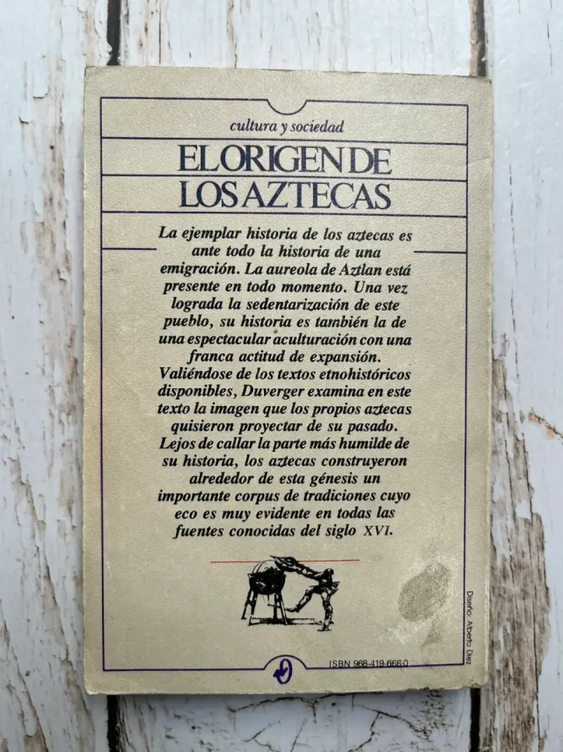 'El Origen de los Aztecas' de Christian Duverger - 3