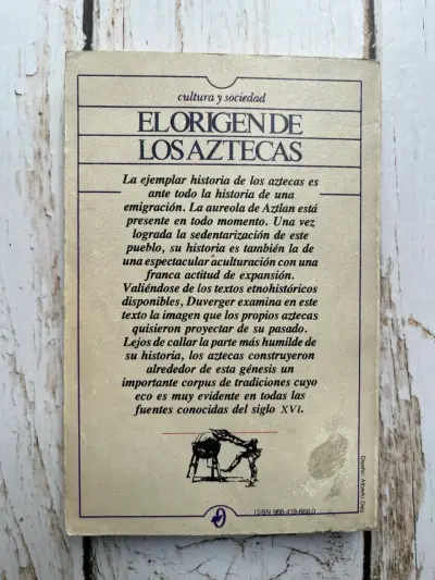 'El Origen de los Aztecas' de Christian Duverger - miniatura 3