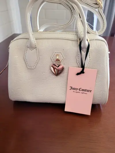 Bolso Juicy Couture Angel Mini Speedy Blanco - miniatura 1