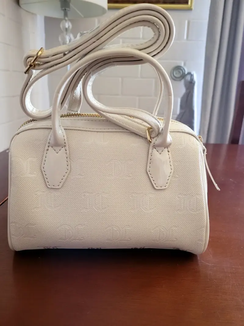 Bolso Juicy Couture Angel Mini Speedy Blanco - 2