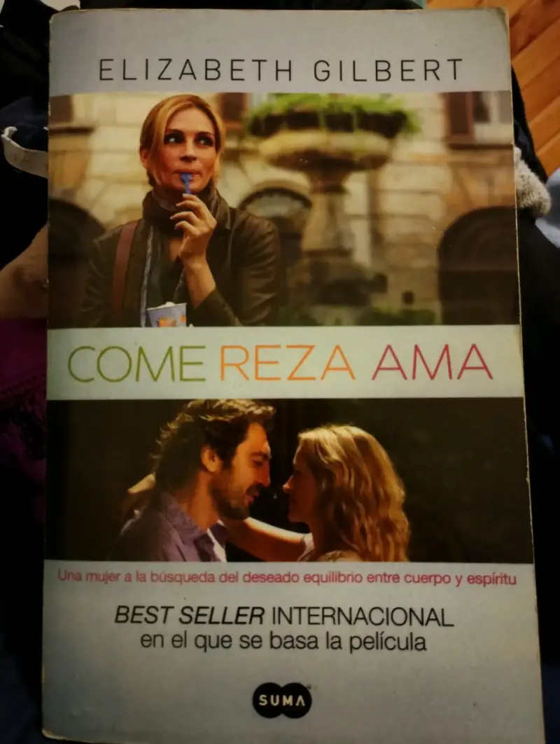 Libro 'Come Reza Ama' de Elizabeth Gilbert