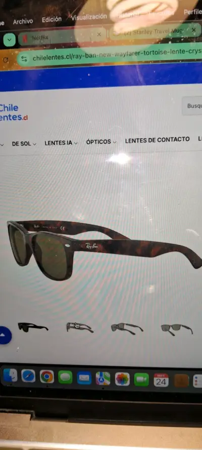 Gafas de Sol Ray-Ban Wayfarer Tortoise - miniatura 2