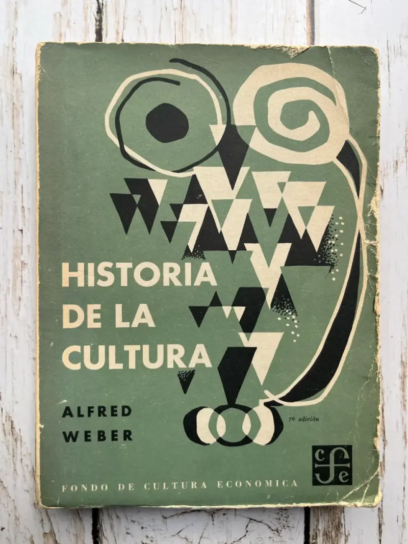 Libro 'Historia de la Cultura' de Alfred Weber - 1