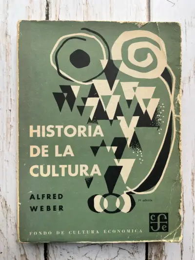 Libro 'Historia de la Cultura' de Alfred Weber - miniatura 1
