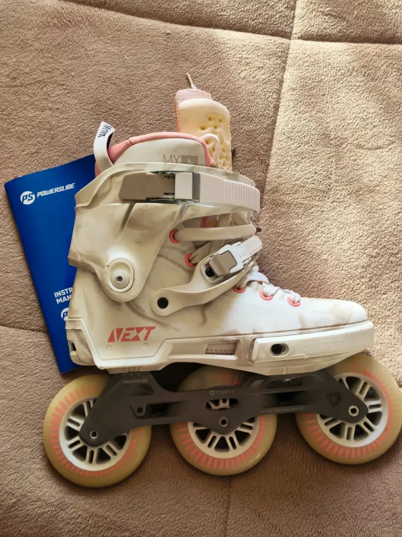 Patines en línea Powerslide Next Marble Pink 100 - 2