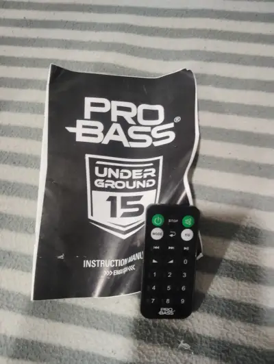 Parlante Pro Bass Underground 15 Bluetooth - miniatura 4