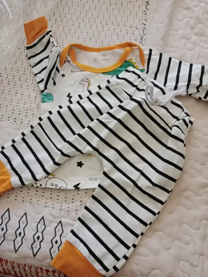 Conjunto de pijamas para bebé con diseños de animales - 4