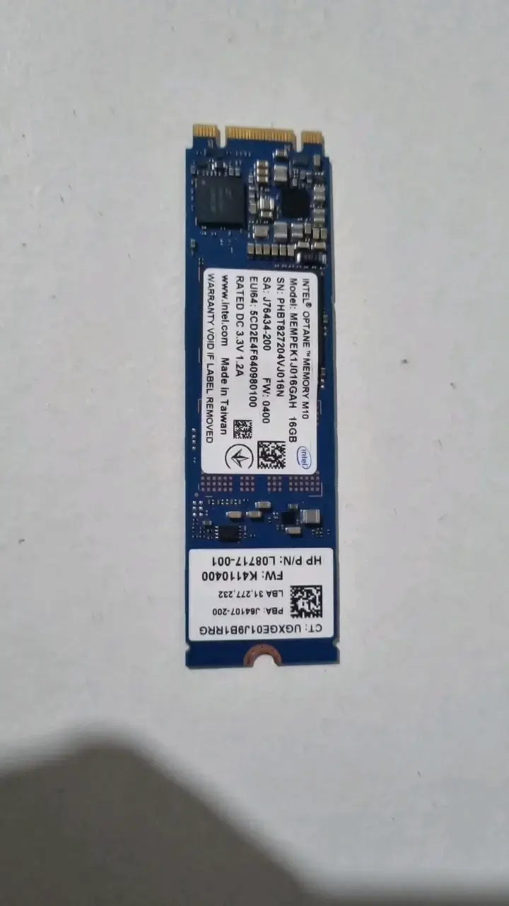 Unidad SSD Intel Optane M10 16GB - 1