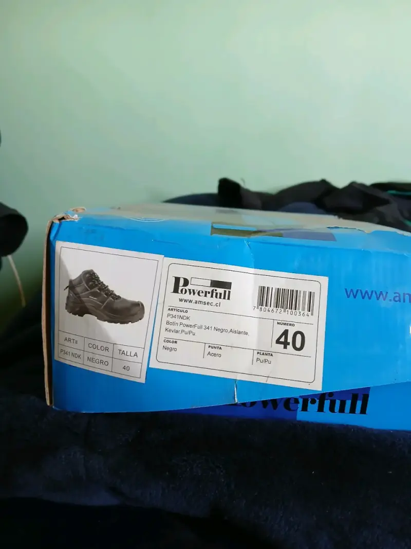 Botas de seguridad negras Powerfull talla 40 - 3