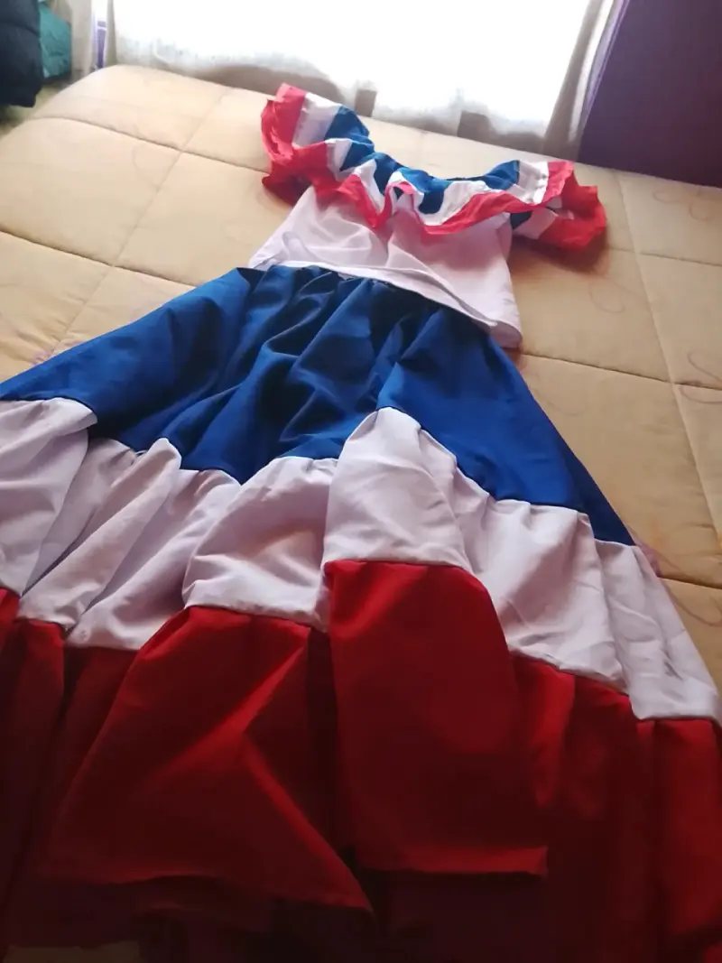 Vestido típico dominicano - 2