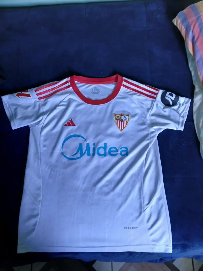 Camiseta de fútbol blanca Alexis 10 - 2