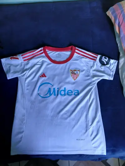 Camiseta de fútbol blanca Alexis 10 - miniatura 2