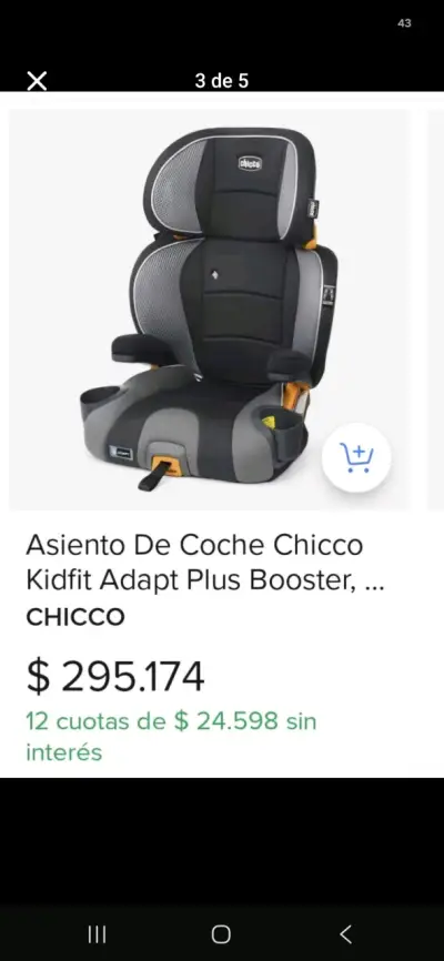 Asiento de coche Chicco Kidfit Adapt Plus - miniatura 3