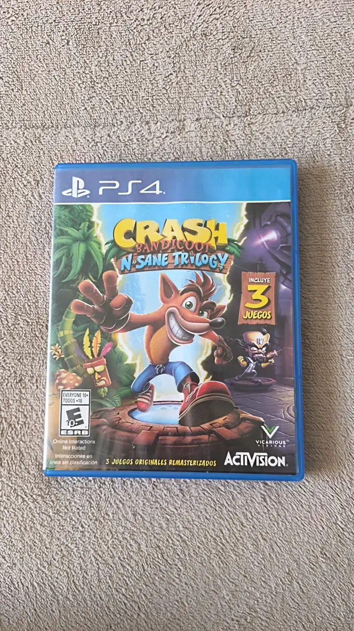 Juego PS4 Crash Bandicoot N. Sane Trilogy (3 en 1) - 1