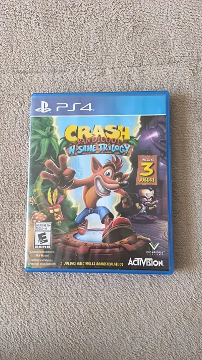Juego PS4 Crash Bandicoot N. Sane Trilogy (3 en 1) - miniatura 1