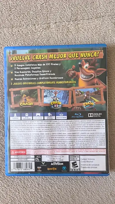 Juego PS4 Crash Bandicoot N. Sane Trilogy (3 en 1) - miniatura 2
