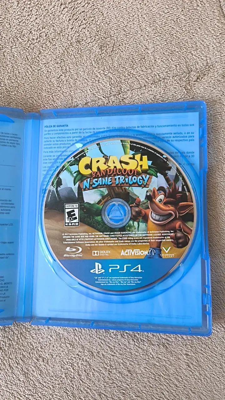 Juego PS4 Crash Bandicoot N. Sane Trilogy (3 en 1) - 3