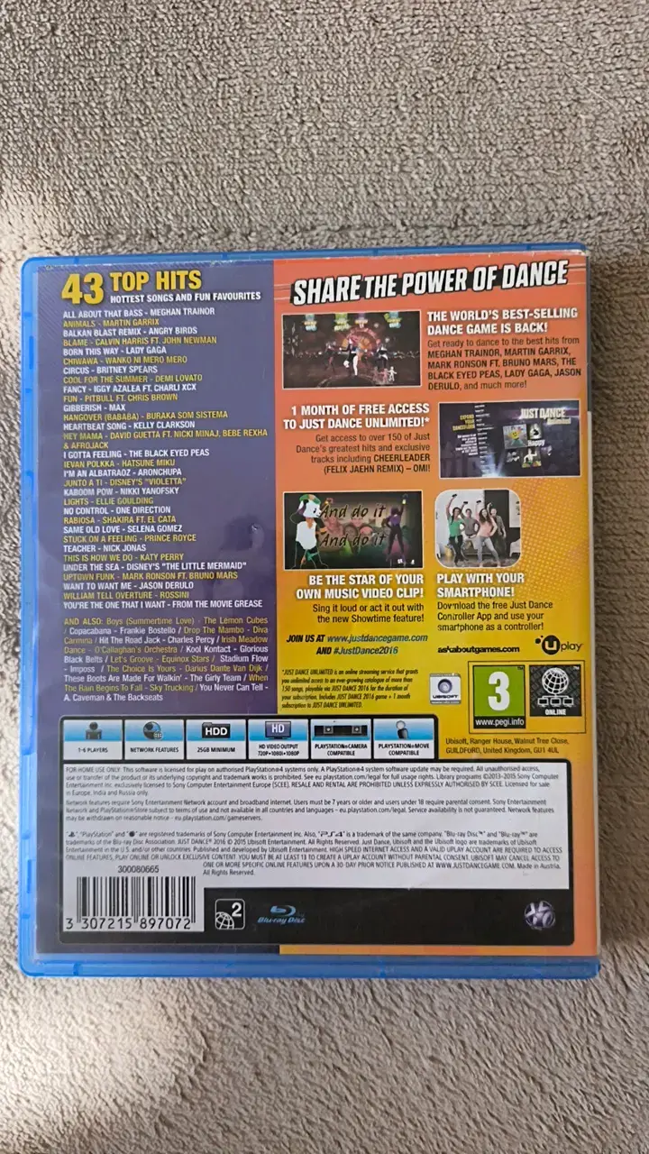 Juego PS4 Just Dance 2016 - 2