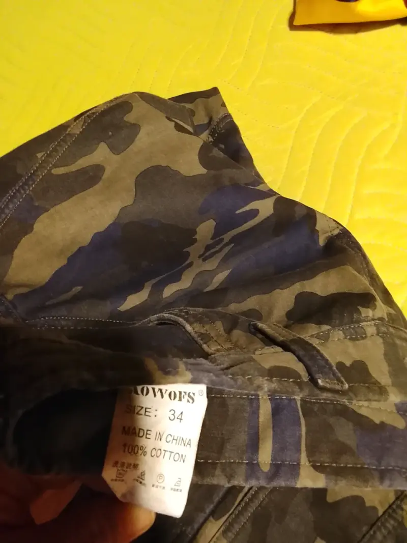 Pantalones cargo camuflados para hombre - 2