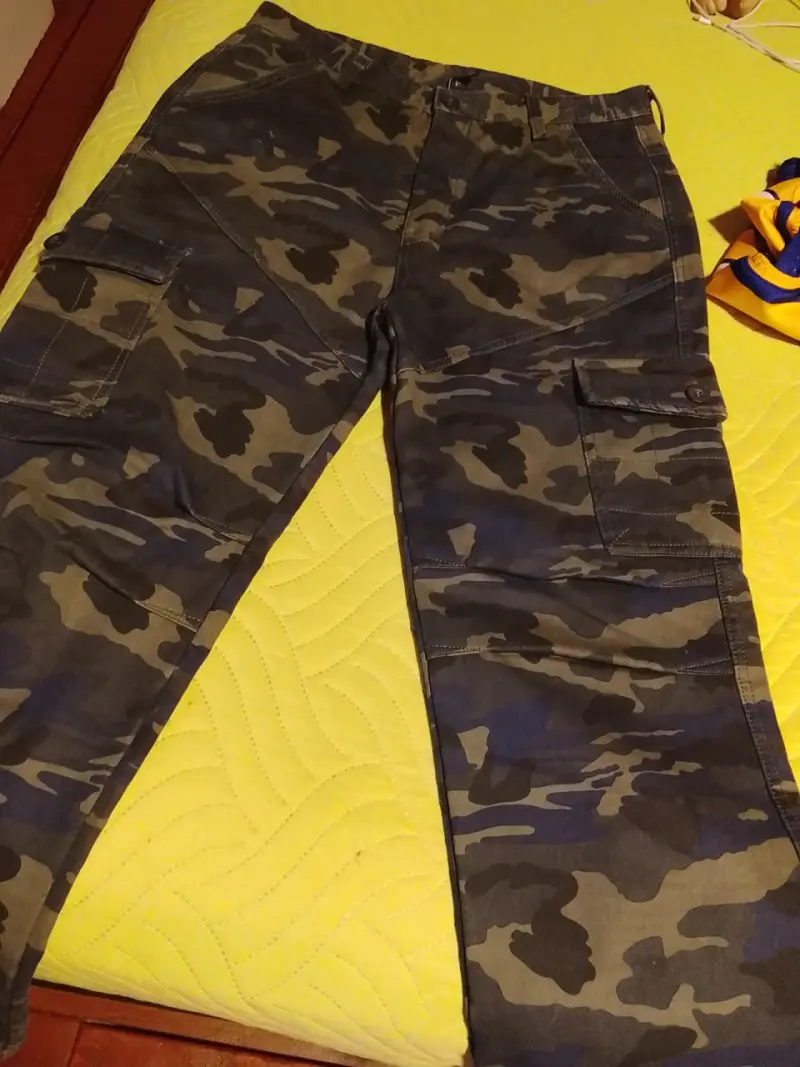 Pantalones cargo camuflados para hombre - 5