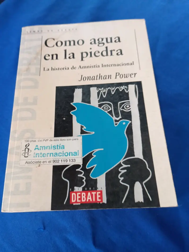 Libro 'Como Agua en la Piedra' de Jonathan Power
