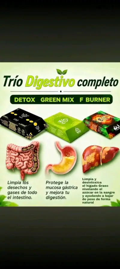 Suplemento Digestivo Detox Trio Completo - miniatura 4