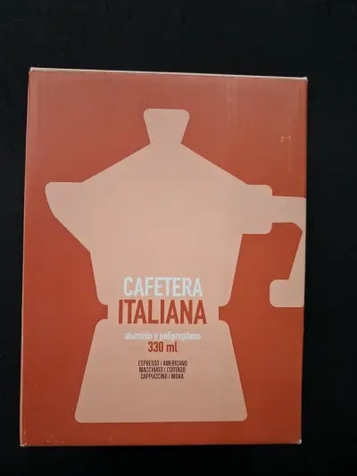 Cafetera Italiana de Aluminio 330 ml - miniatura 1