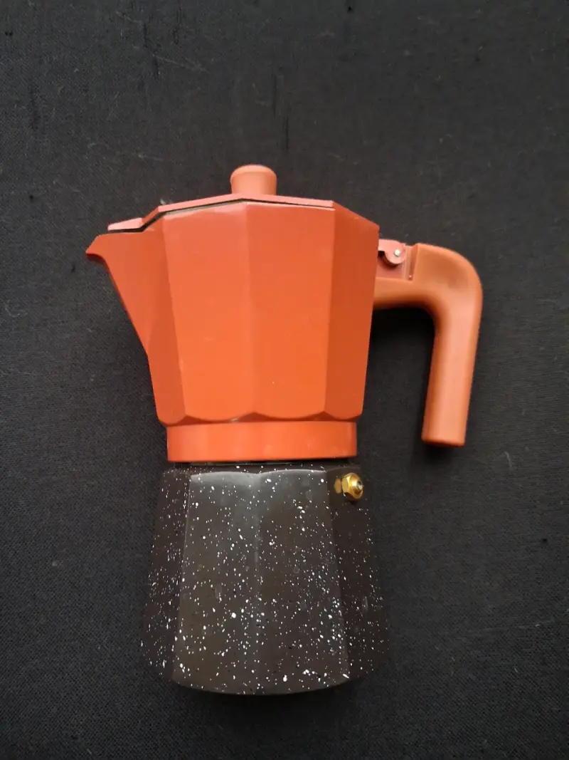 Cafetera Italiana de Aluminio 330 ml - 4