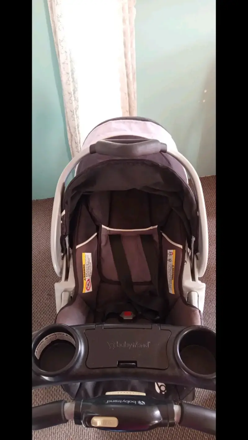 Coche doble para bebé Baby Trend con bandeja - 5