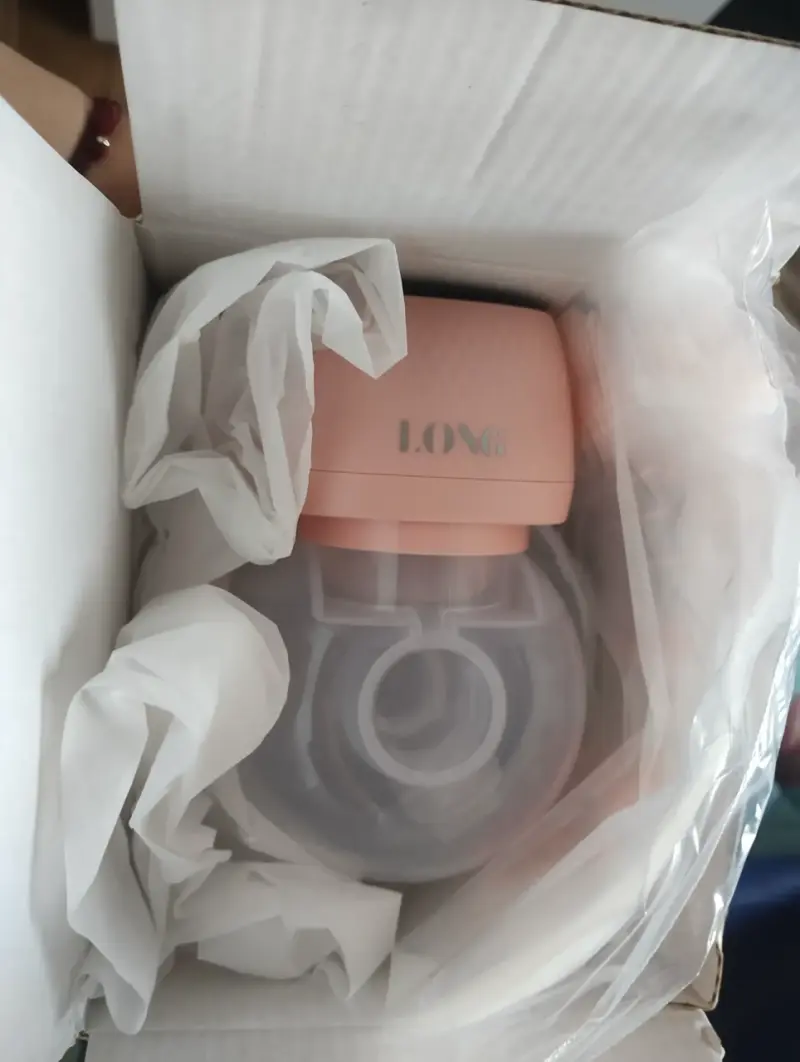 Extractor de Leche Eléctrico Portátil Rosa - 3