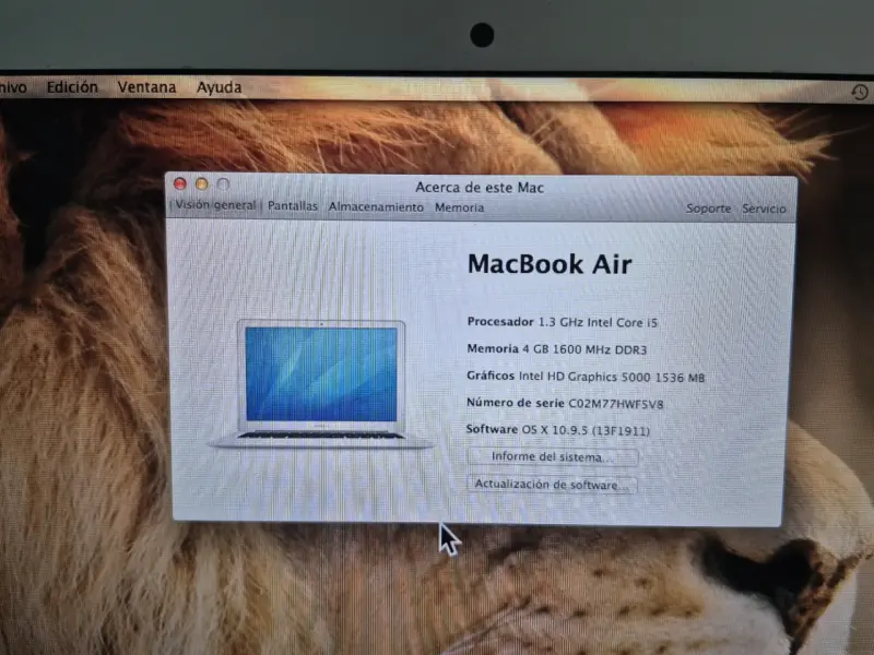 MacBook Air Apple Core I5 en buen estado - 6