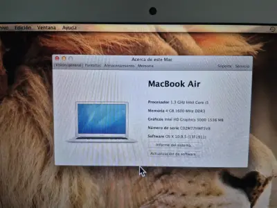 MacBook Air Apple Core I5 en buen estado - miniatura 6