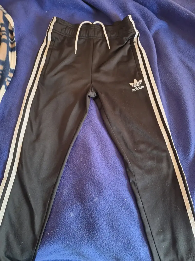 Pantalones deportivos negros Adidas De niño - 1