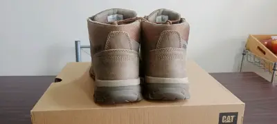 Botas Caterpillar marrones de cuero para hombre - miniatura 4