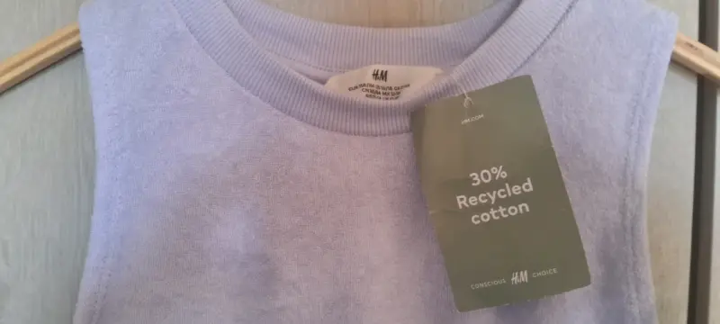 Polera Top H&M Niña 12-14 Lila - 2