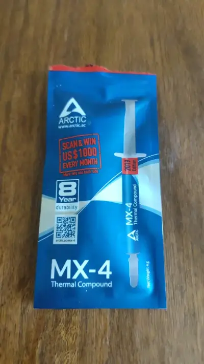 Pasta Térmica Arctic MX-4 2019 Edición 4g - miniatura 1