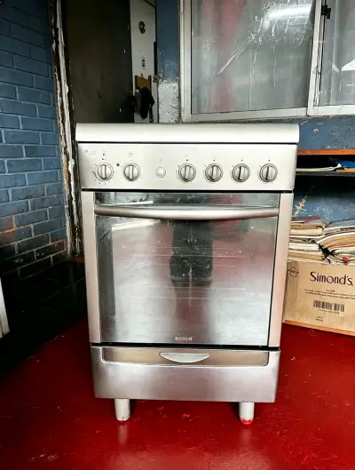 Cocina a gas Bosch de acero inoxidable - miniatura 4