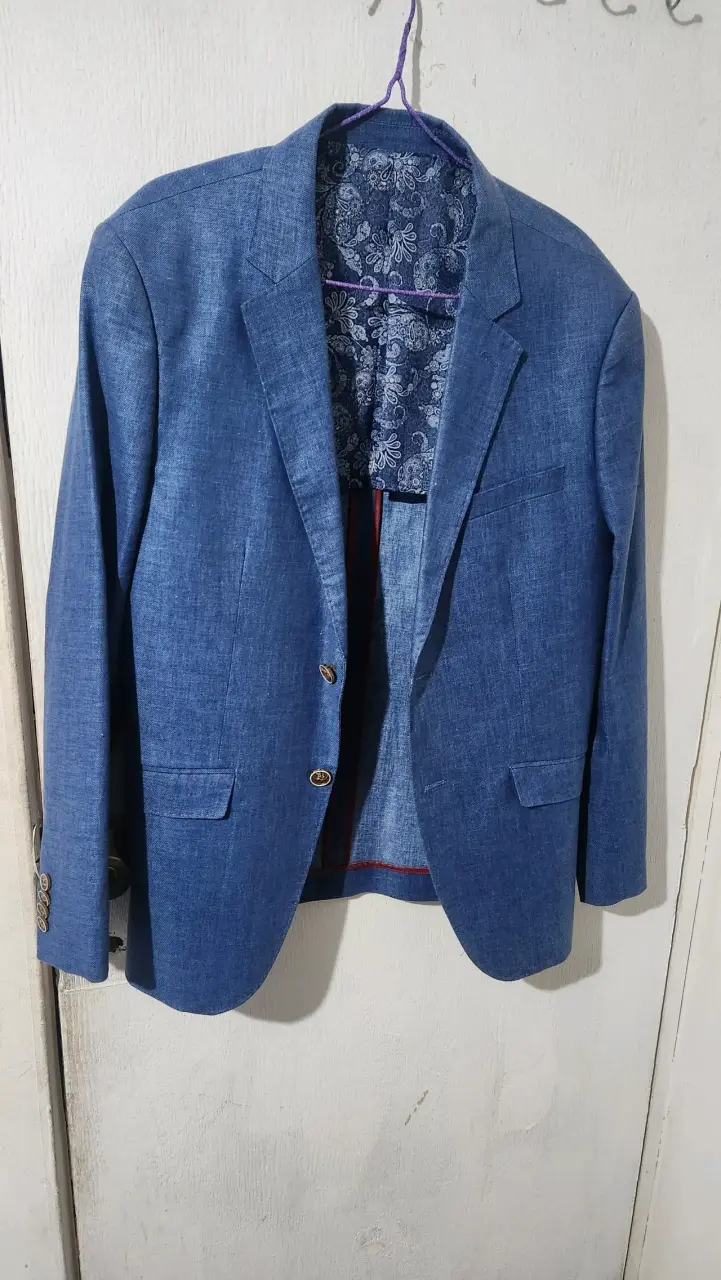 Blazer azul para hombre Arrow Slim Fit talla 44