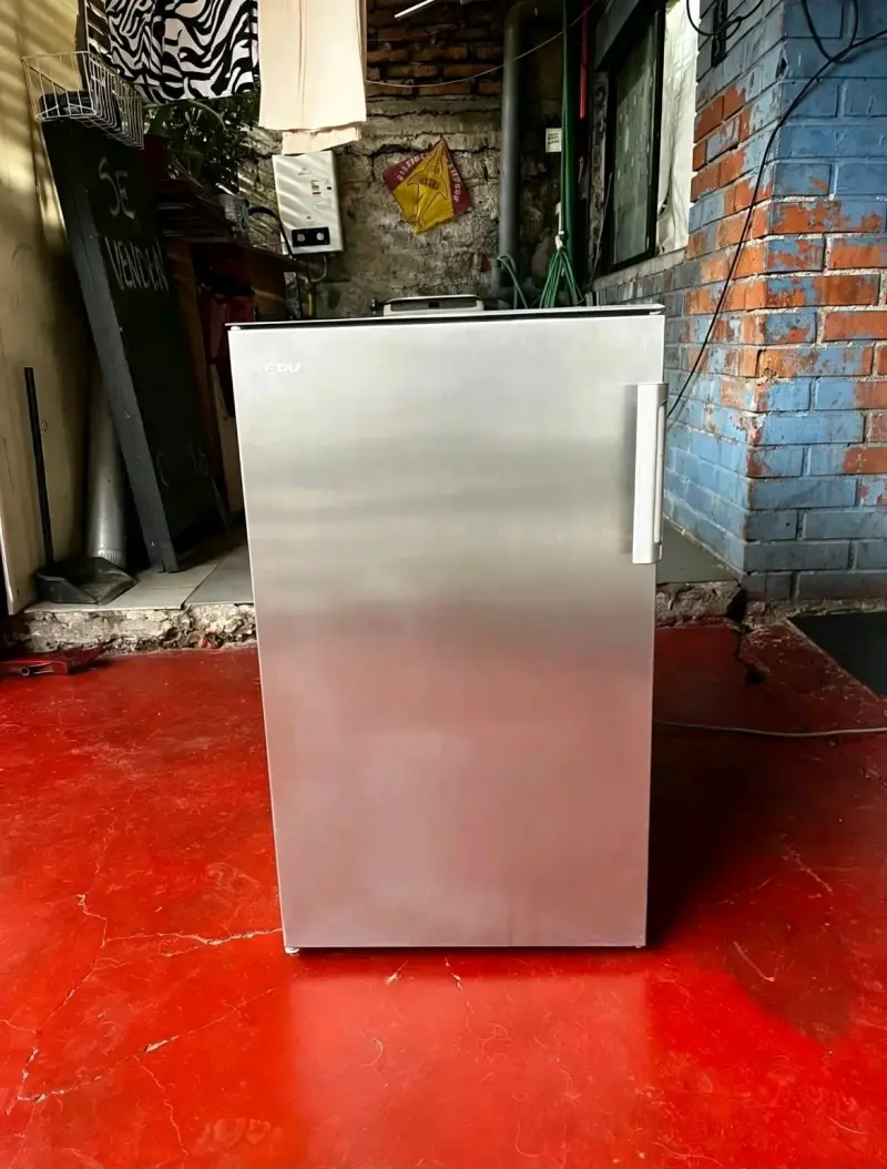 Congelador vertical Fensa de acero inoxidable - 1