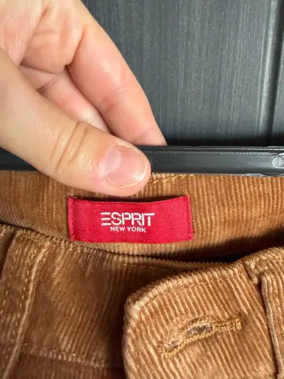 Pantalón cotele  Esprit paa mujer - miniatura 3
