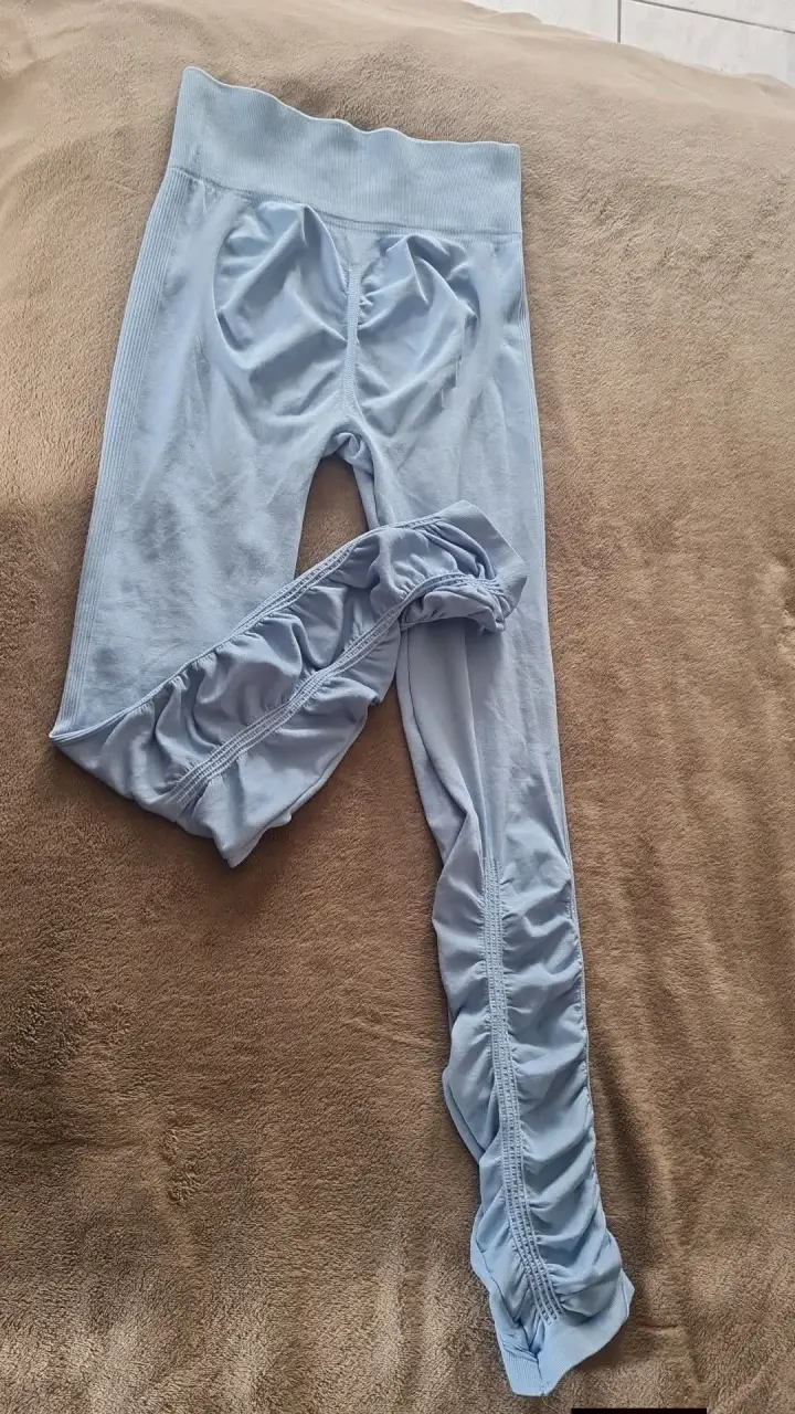 Leggings deportivos celestes para mujer - 2