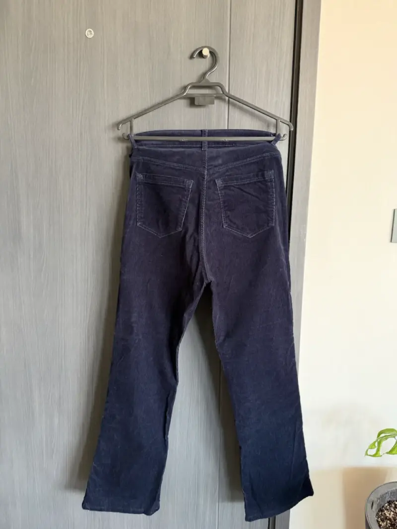 Pantalón cotele azul marino Esprit - 1