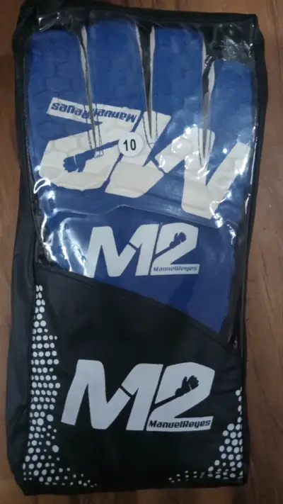Guantes de Arquero Manuel Reyes M2 Azul Talla 10 - miniatura 2
